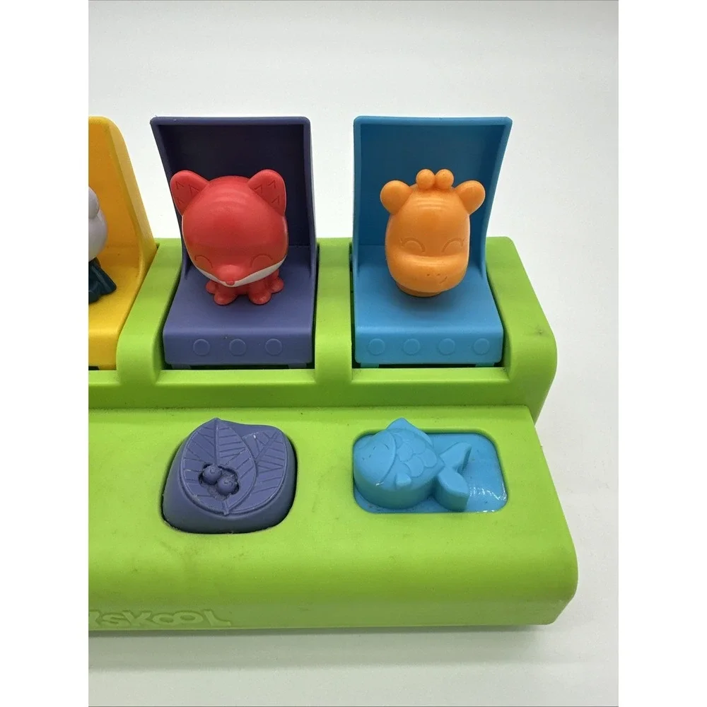 Playskool Poppin Pals Pop Up‎ Activity Toy Toddler Animals Numbers Multicolor